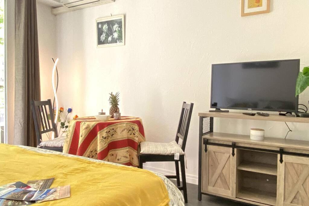 Studio Balcon, Centre Ville, Proximite Plages, Commerces, Restaurants, Musees... Antibes Exterior photo