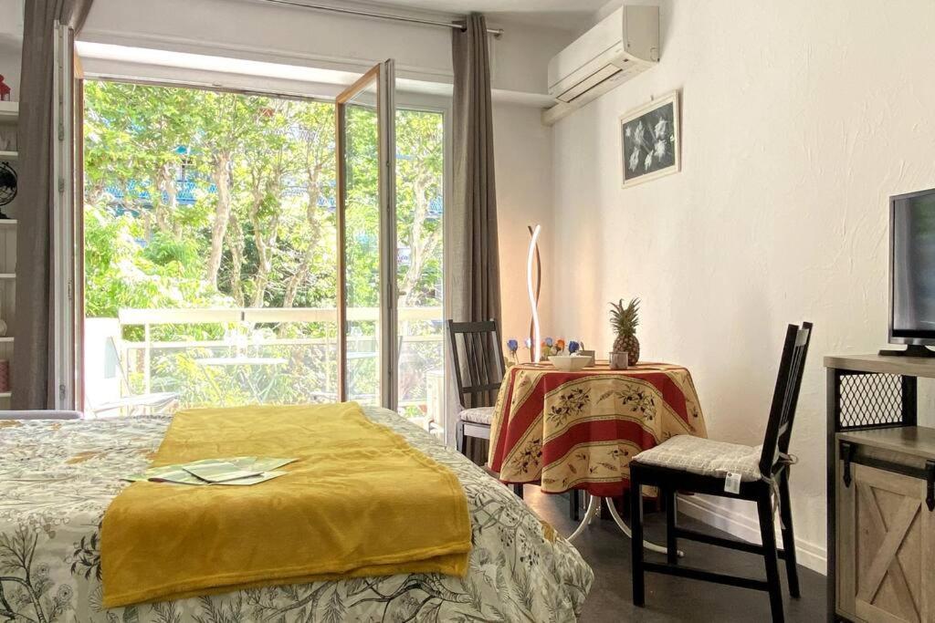 Studio Balcon, Centre Ville, Proximite Plages, Commerces, Restaurants, Musees... Antibes Exterior photo